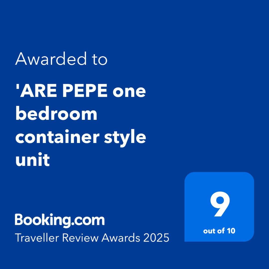 'Are Pepe One Bedroom Container Style Unit Ραροτόνγκα Εξωτερικό φωτογραφία